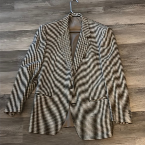 Ermenegildo Zegna Black and White Sport Coat